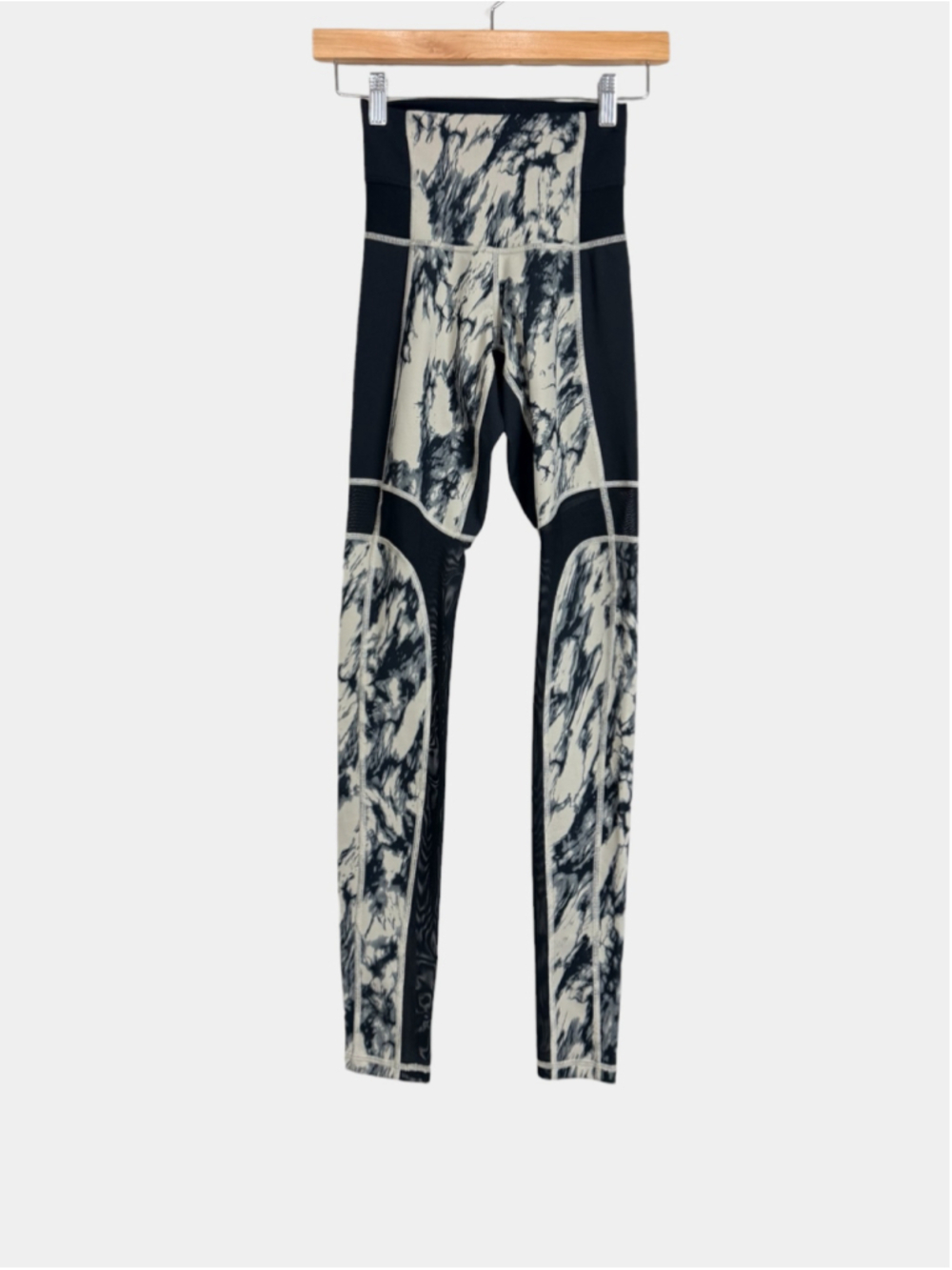 #096 - LULULEMON BREATHE EASY PANT - GREAT GRANITE BLACK MOJAVE TAN/BLACK - Picture 2 of 2